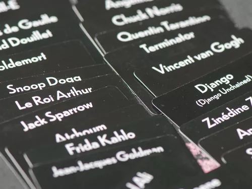 Personnages du jeu